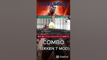 TEKKEN 6 fahkumram combo (tekken 7 mod) #tekken #subscribe #like #share