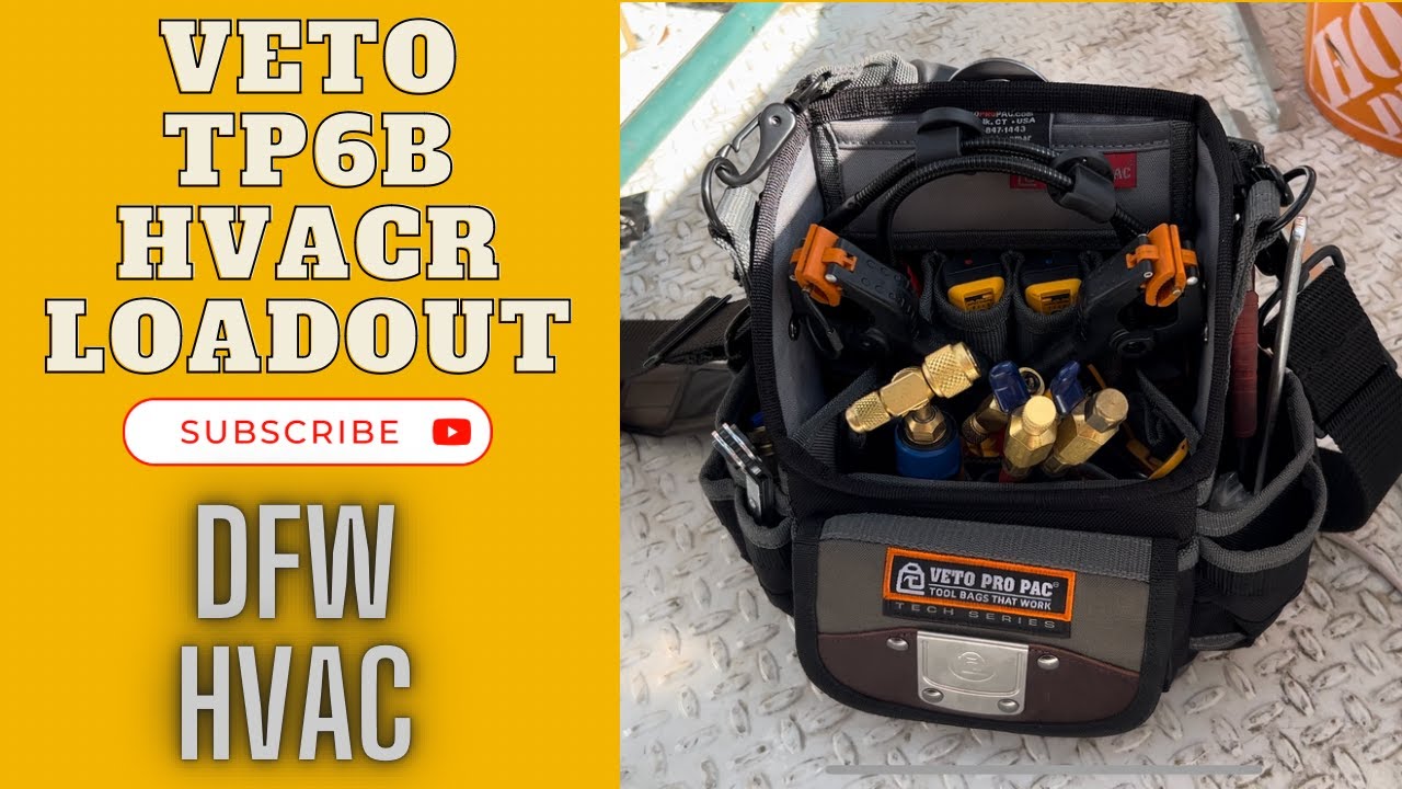 VETO PRO PAC TP6B HVACR LOADOUT - YouTube