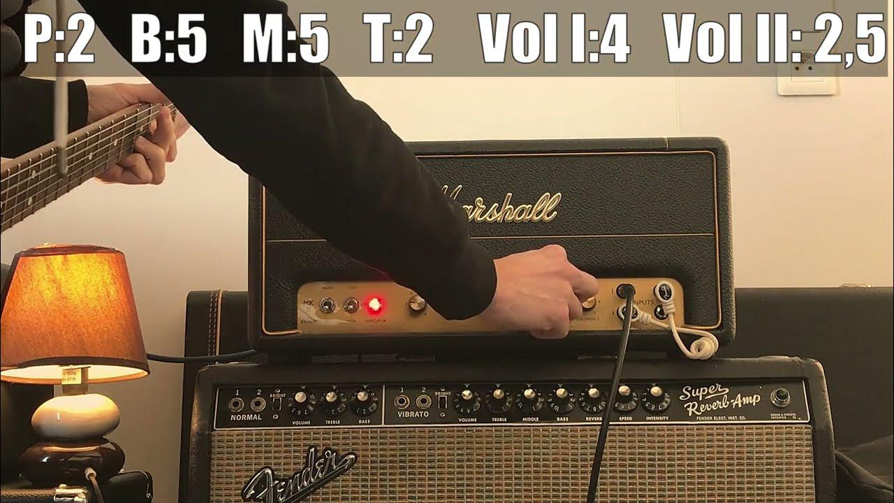 Demo Marshall SV20H DAG 150 attenuator=best attenuator on the