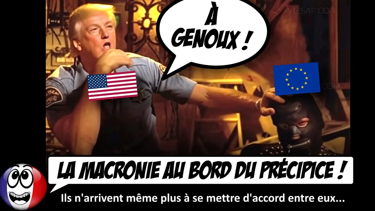 ⁣La macronie IMPLOSE après la signature des accords commerciaux entre l'UE et les USA.