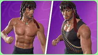 Fortnite x Rambo Full Showcase! (Releases TONIGHT)