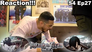 ATTACK ON TITAN 4x27 REACTION | RETROSPECTIVE