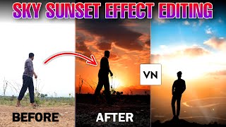 Mohabbat Jo Tumse Hui Hai || Sky Sunset Effect Video Editing || Instagram Trending Reels Editing screenshot 5