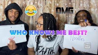 Who Knows Me Better (Kendall vs Tevin) Details