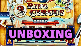 3 Ring Circus Board Game | Unboxing (No Talking)