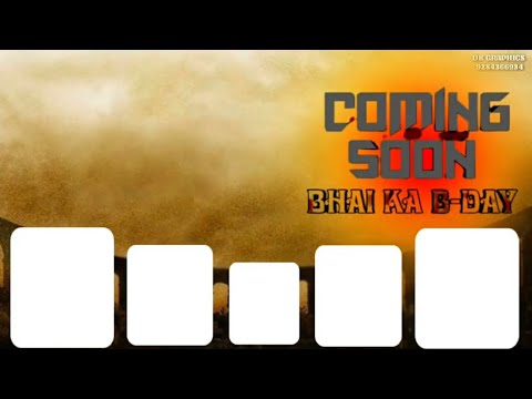 Birthday background video effect/ coming soon status/ birthday banner/  birthday status/ birthday - YouTube