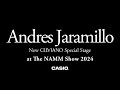 Andres jaramillo  new celviano special stage at the namm show 2024