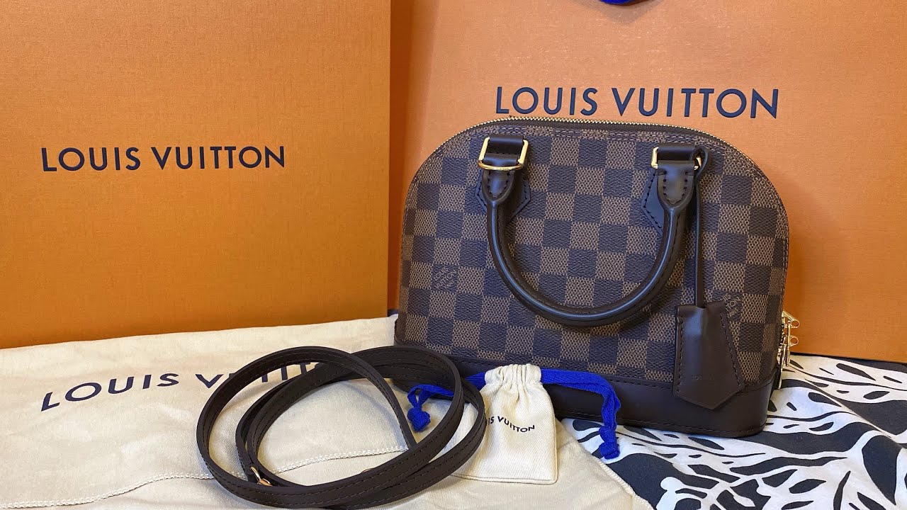 Louis Vuitton Alma BB Monogram Canvas Unboxing + Luxury Shopping during  Covid 19 