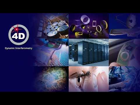 Dynamic Interferometry with 4D Technology - video from 4D Technology