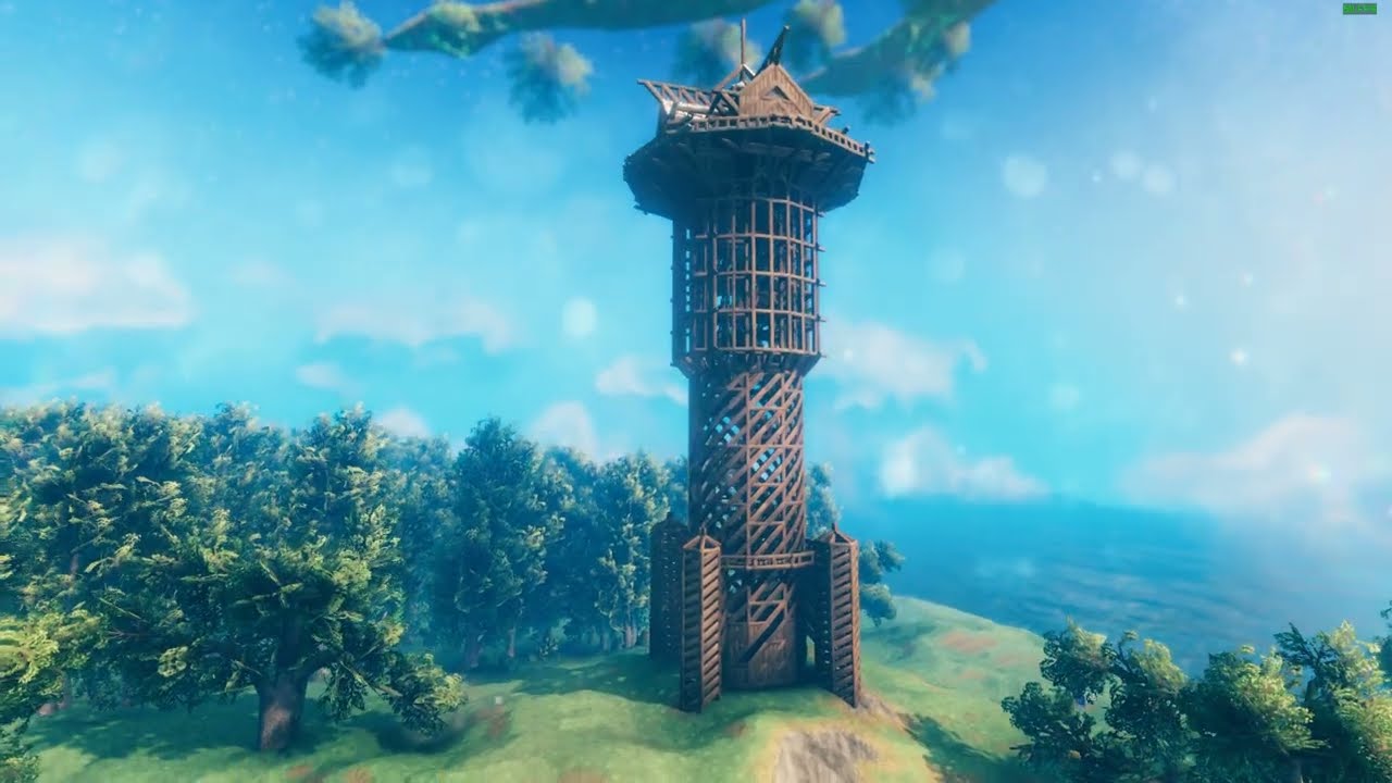 Valheim pine tree tower