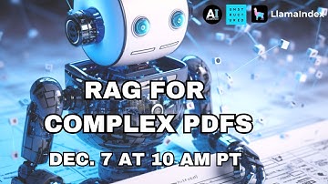 RAG for Complex PDFs with #llamaindex