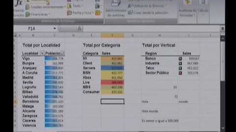 4-1 Utilizar Formulas (Tutorial Excel 2007)