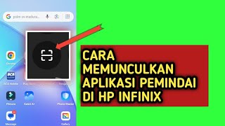 CARA MEMUNCULKAN APLIKASI PEMINDAI DI INFINIX SMART 10 