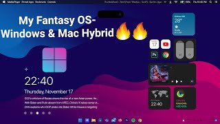 MacOS Theme for Windows 11 - Customize Your Desktop with RainMeter