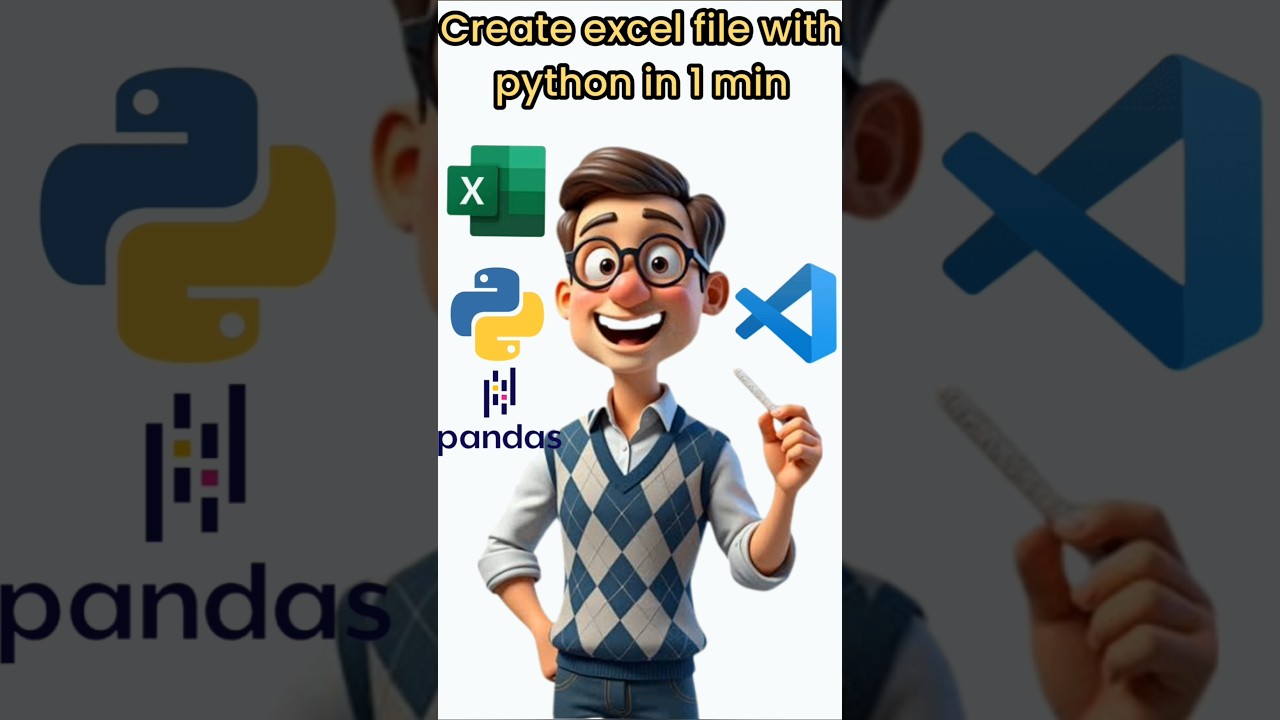 Creating Excel file using pandas in python 