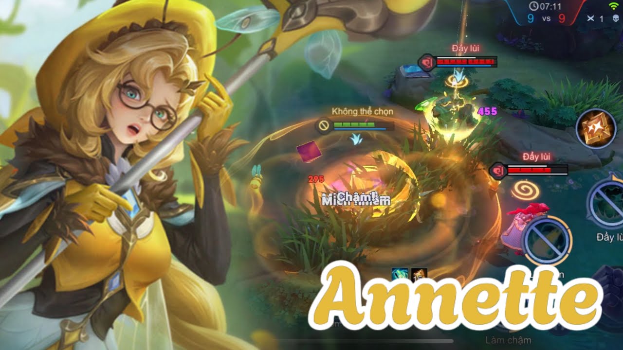 Annette đi tới đâu ulti Grakk mập tàng hình ở đó |Build đồ siêu trâu làm chậm cực dịu#liênquânmobile