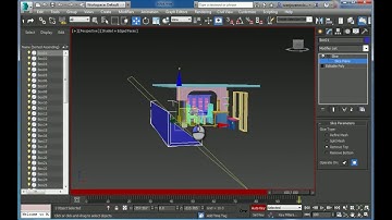 Making room in your scene disappear with slice modifier in Autodesk 3ds max
