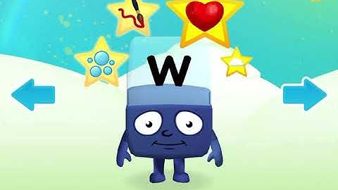 Alphablocks: Learning Fun part 23 with W