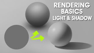 How to Paint & Light a Realistic Sphere | Light & Shadow Rendering Basics Digital Painting Tutorial screenshot 5