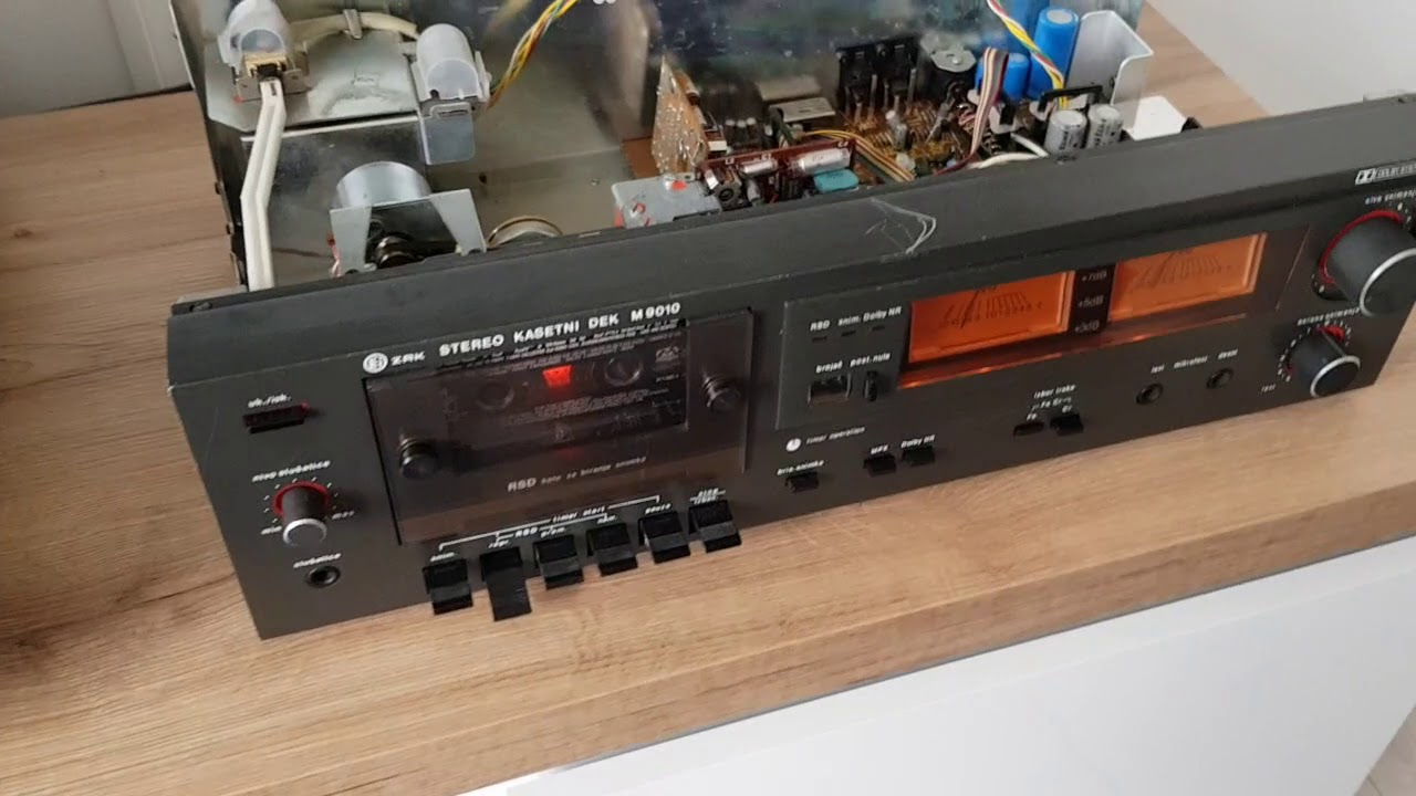 Magnetofon Unitra ZRK M9010 eksport  (funkcje)