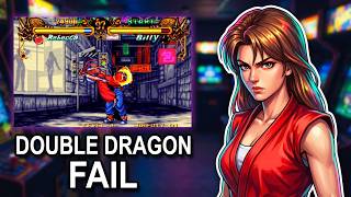 DOUBLE DRAGON (FIGHTING GAME) REBECCA ARCADE MACHINE GAMEPLAY (FAIL)
