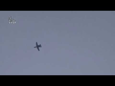 خطوة ||شاهد تحليق الطيران الحربي و الروسي و الاستطلاع بسماء ريف إدلب الجنوبي