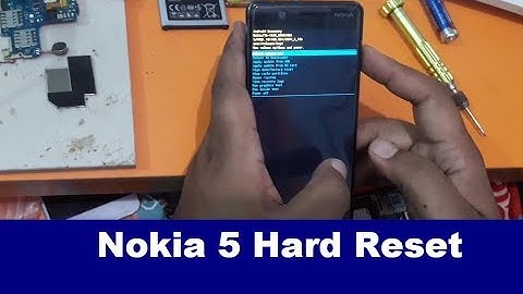 Nokia 5 Hard Reset | Bypass Pattern Lock | Unlock Pin And Fingerprint