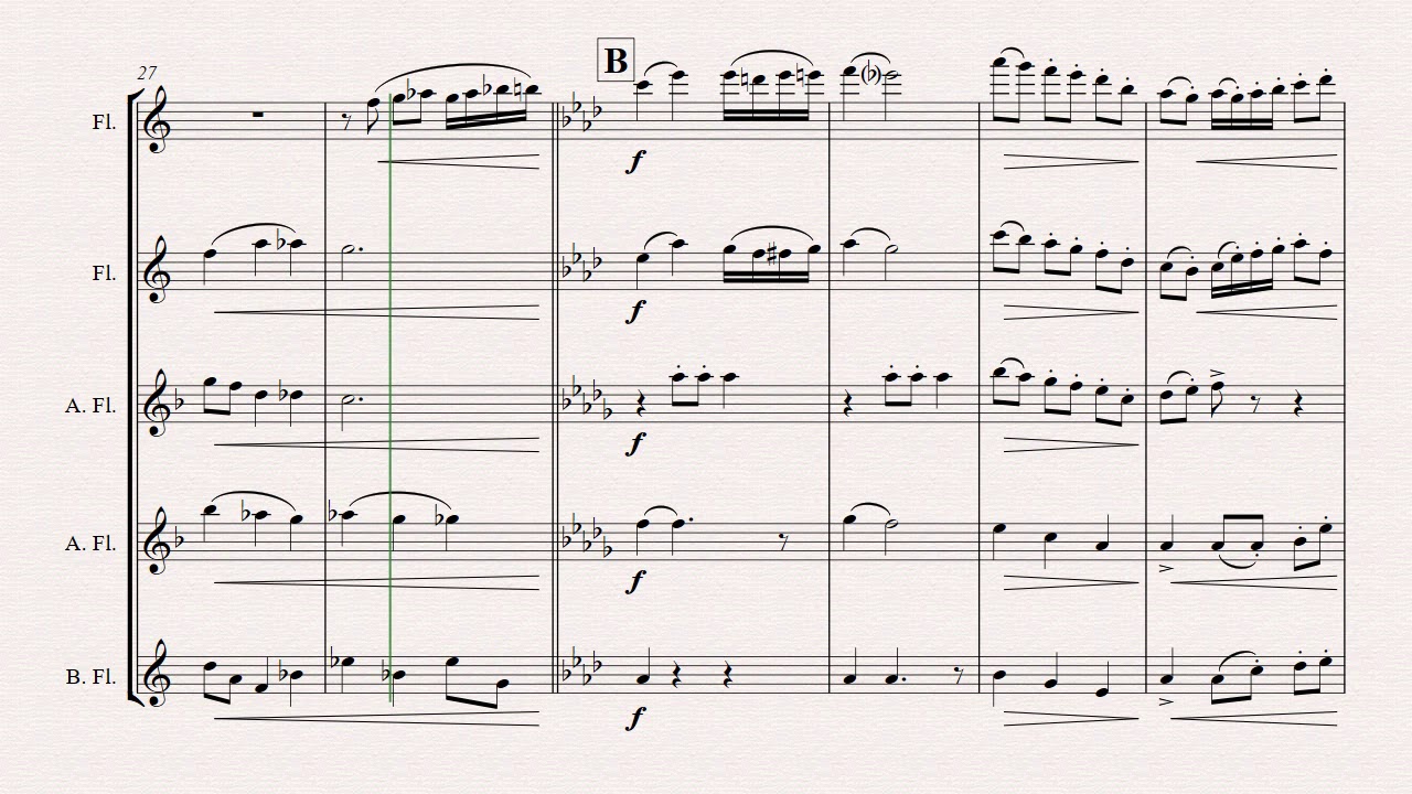 German Spring Song Collection 5 Concert Pieces Flute Quintet YouTube