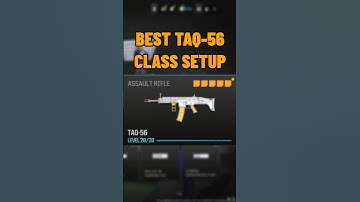 new BEST TAQ 56 SETUP in MW3!