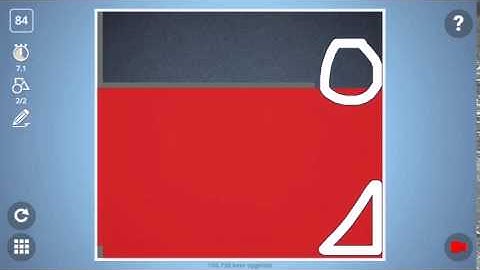 Check out how I solved level 84 in Brain It On! #BrainItOn