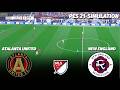 Atlanta United FC vs New England Revolution | Major League Soccer | PES 2021 Simulation