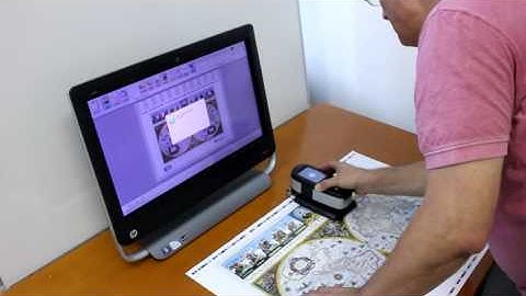 X-Rite eXact+Printflow ColorControl SW: Scanning mode