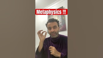 What is metaphysics? #metaphysical #metaphysics #shorts