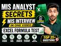 MIS Analyst Interview Cracker | Interview cracker video