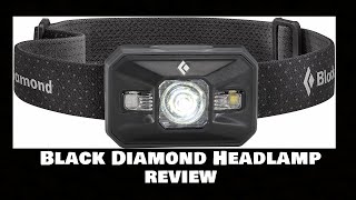 Black Diamond Headlamp (Product Review)