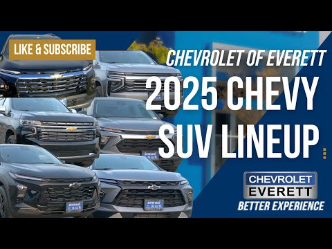 2025 Chevy Lineup | Full Comparison of Every SUV