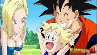 Que Pasaría Si Goku y Numero 18 Tuvieran Una Familia