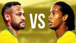 Neymar Jr VS Ronaldinho - Who Is Better? - Crazy SAMBA Skills & Goals - 2022 - HD