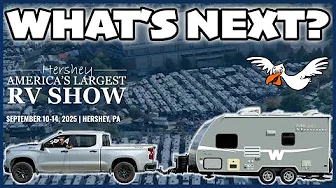 2025 Hershey RV Show: Searching for Our Next Travel Trailer (25ft, No Slide, Dual Axle)