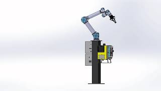 UR Robot Stand With Enclosures