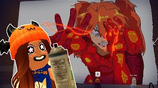 DRAWING EVANGELION'S ASUKA ON ROBLOX!