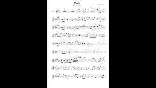 Jimmy Sax - Parga (sheet music for saxophone alto) Resimi