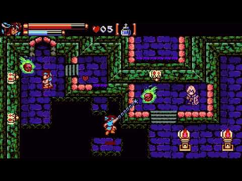 Castlevania Top-Down Pixel Art Mockup