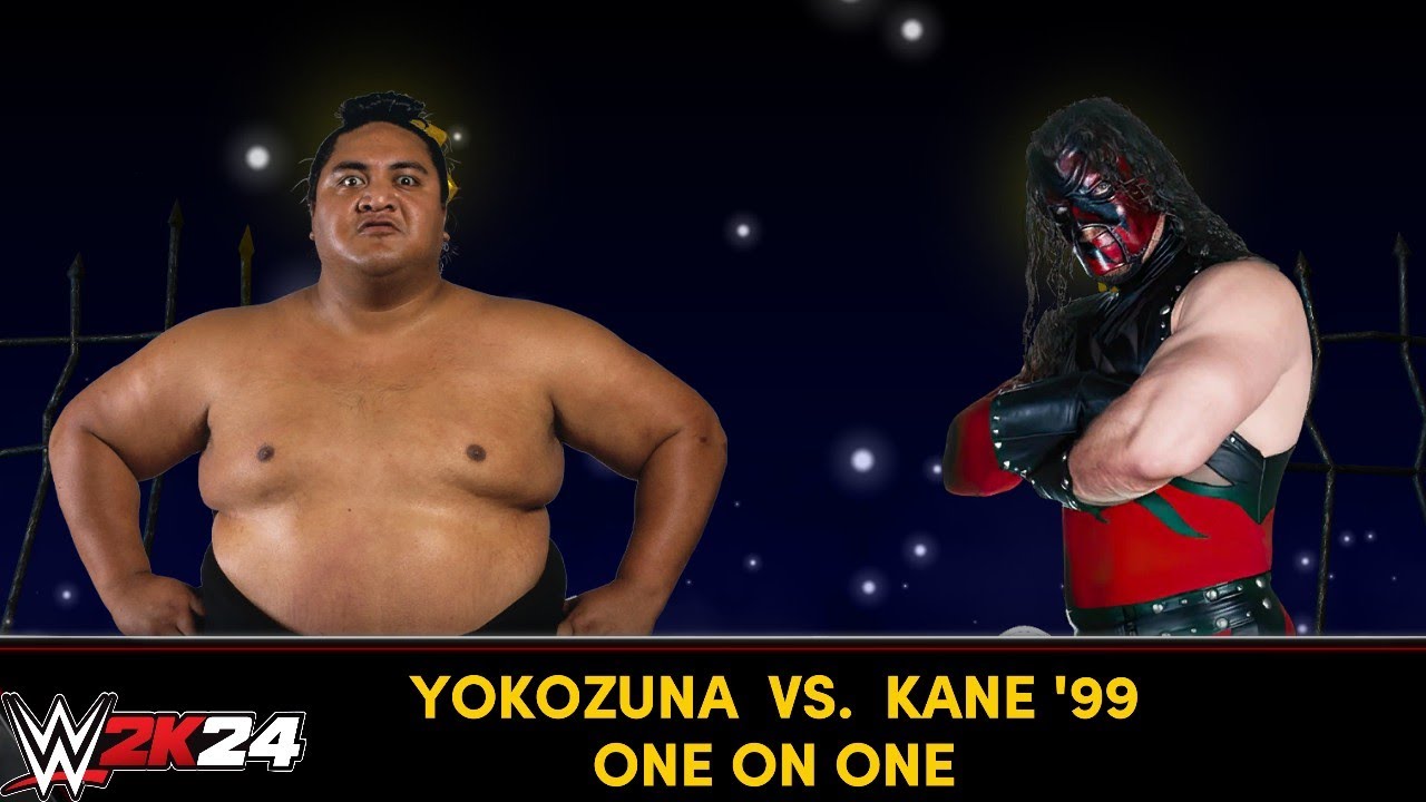 WWE 2k24 - Йокозуна против Кейна '99: Одиночный матч на Halloween Havoc