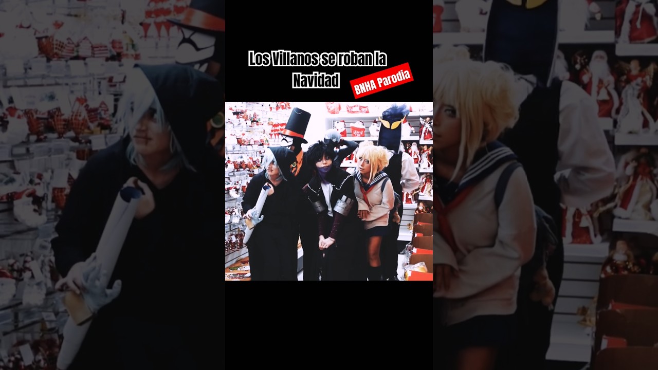 Celebrar navidad no puede ser tan difícil... 🎄 #mha #cosplay  #dabi  #bnha