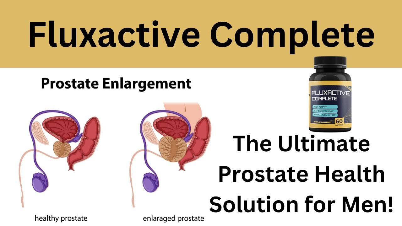 Boost Prostate Health Naturally with Fluxactive Complete! Must-Try Supplement for Men