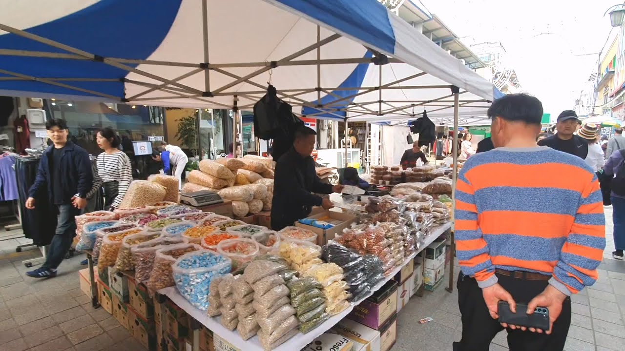 여주 한글시장 5일장 Korea Traditional markets. Yeoju Hangul Market