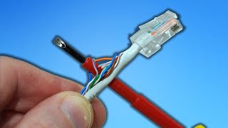 Fix Internet with a Screwdriver! Tips on how to fix a damaged Internet cable.