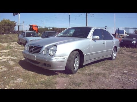 2002 Мерседес-Бенц E280. Обзор (интерьер, экстерьер).