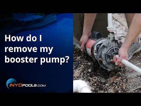 How Do I Remove My Booster Pump Youtube